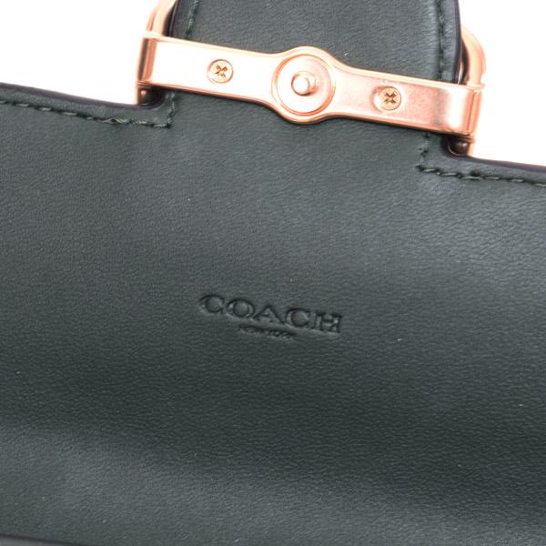 COACH（コーチ） 長財布 クロコダイル エンボスドレザー モーガン ロゴ