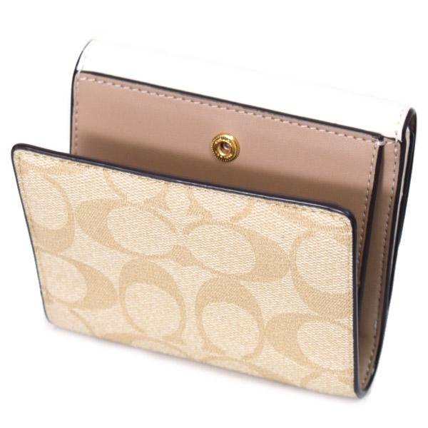 COACH（コーチ） 財布 コーティングキャンバス レザー シグネチャー