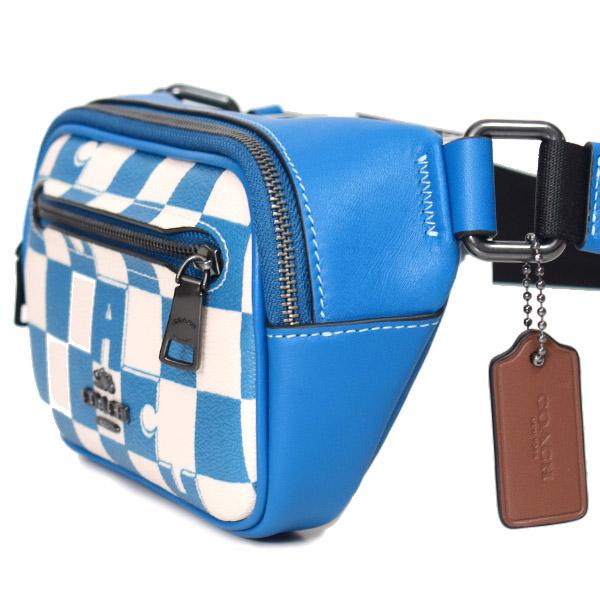 COACH（コーチ） バッグ COACH PVC レザー チェッカーボード プリント 