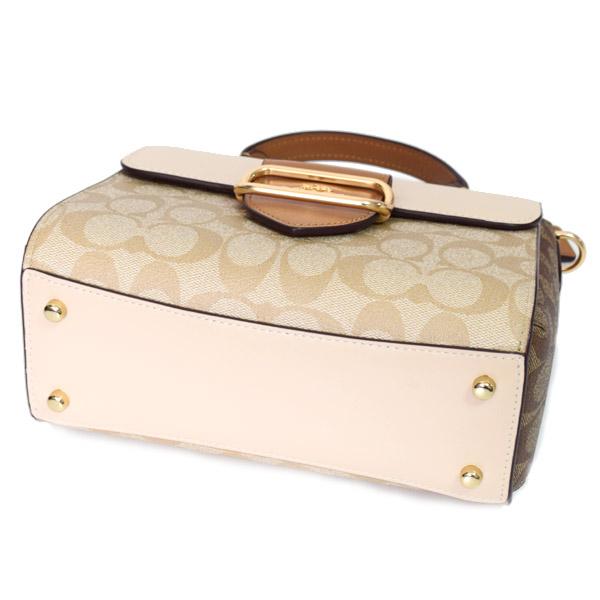 コーチ ハンドバッグ 新品 COACH（コーチ） バッグ コーティングキャンバス レザー シグネチャー