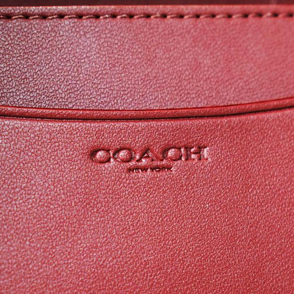 COACH（コーチ） カードケース コーティングキャンバス レザー