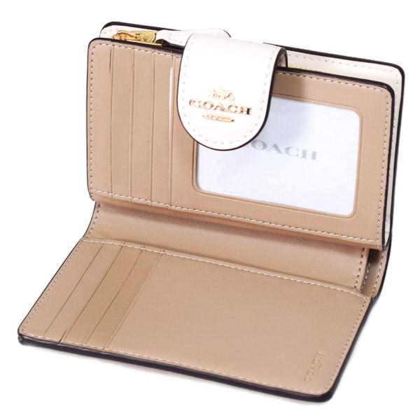 COACH（コーチ） 財布 コーティングキャンバス レザー シグネチャー 花