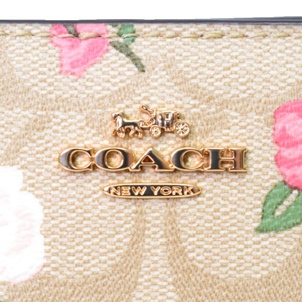 COACH（コーチ） 財布 コーティングキャンバス レザー シグネチャー