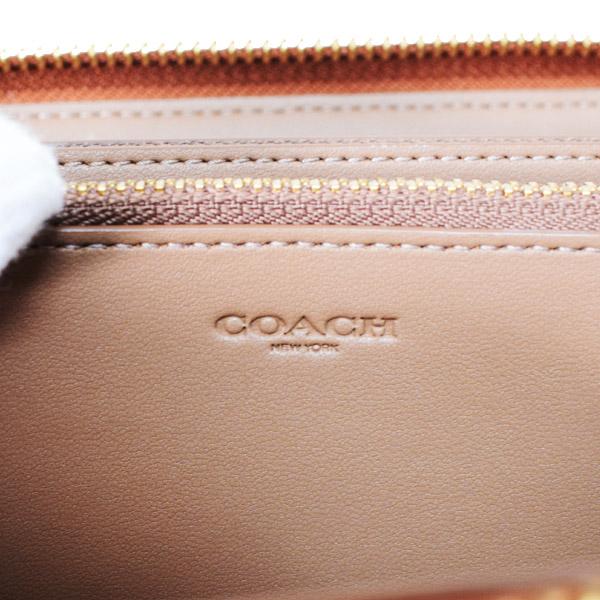COACH（コーチ） 長財布 コーティングキャンバス レザー ホース アンド