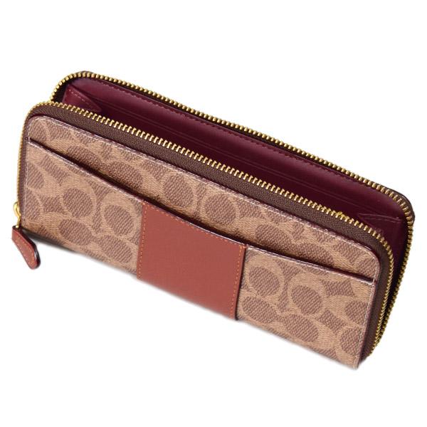 COACH（コーチ） 長財布 コーティングキャンバス レザー シグネチャー