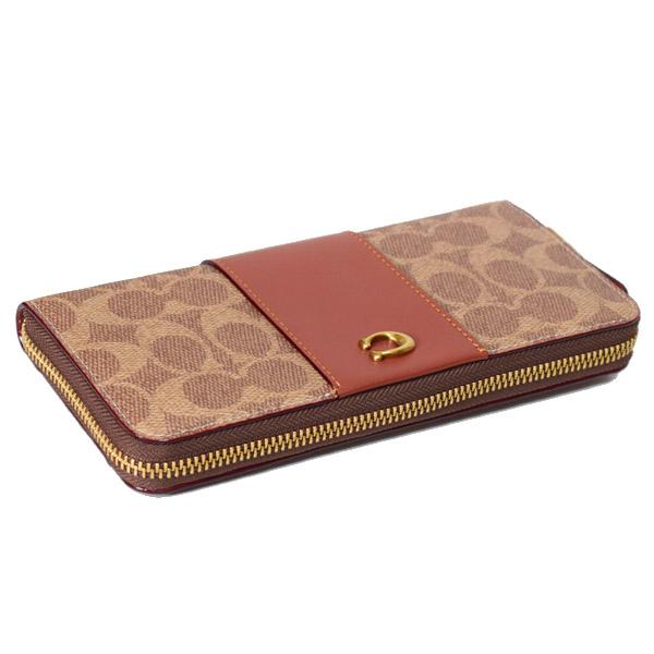 COACH（コーチ） 長財布 コーティングキャンバス レザー シグネチャー