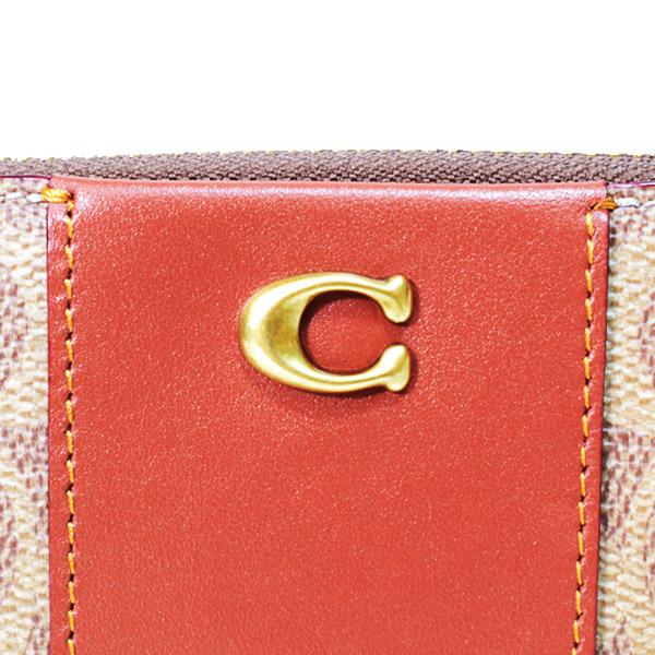 COACH（コーチ） 長財布 コーティングキャンバス レザー シグネチャー
