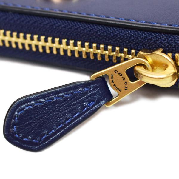 COACH（コーチ） 長財布 レザー エッセンシャル ロゴ スリム
