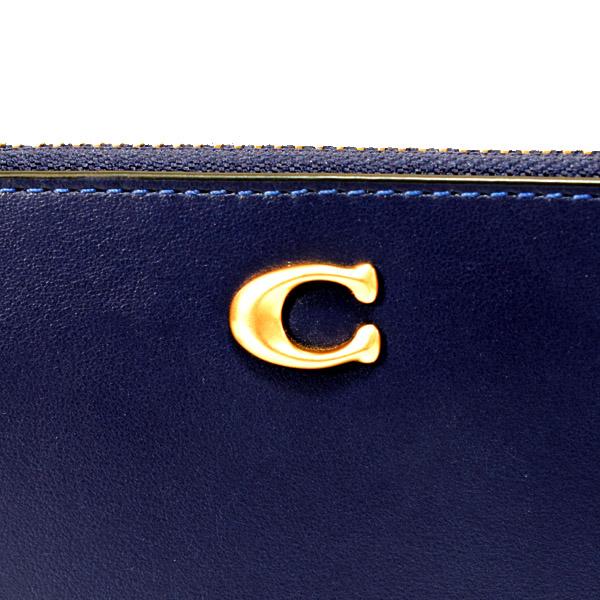 COACH（コーチ） 長財布 レザー エッセンシャル ロゴ スリム