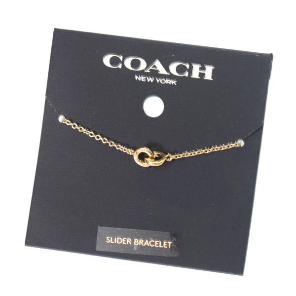 COACH（コーチ） ブレスレット オープン サークル スライダー チェーン 