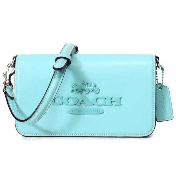 COACH（コーチ） バッグ スムースレザー トニー ロゴ フラップ 2WAY