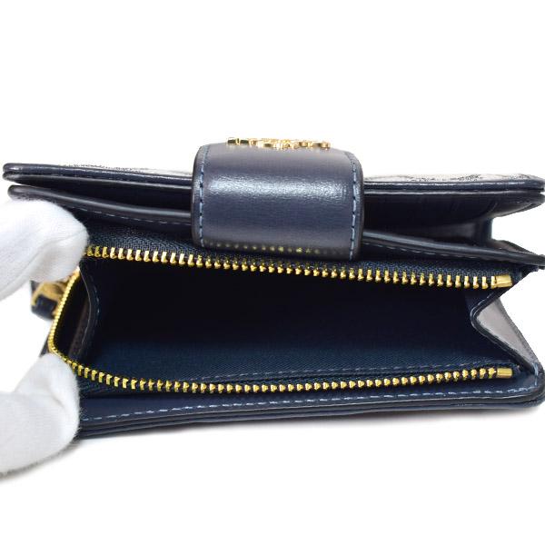 COACH（コーチ） 財布 ジャガード レザー シグネチャー ミディアム