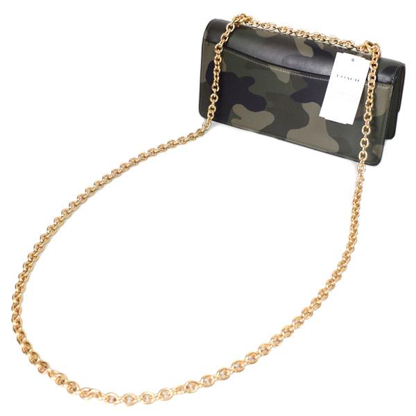 【美品】COACH コーチ 2WAY バッグ カモフラ柄 COACH（コーチ） バッグ カモフラ 迷彩柄 エライザ スモール チェーン