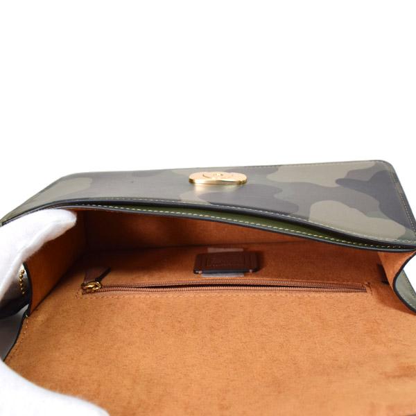 【美品】COACH コーチ 2WAY バッグ カモフラ柄 COACH（コーチ） バッグ カモフラ 迷彩柄 エライザ スモール チェーン