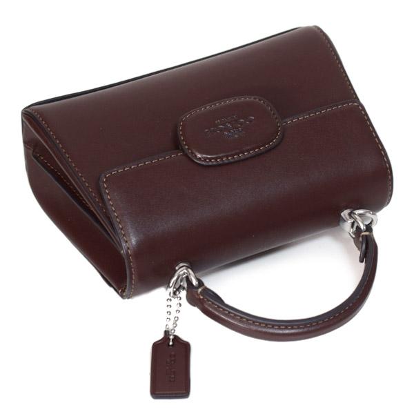 COACH コーチ バッグ レザー エライザ ロゴ ミニ トップ
