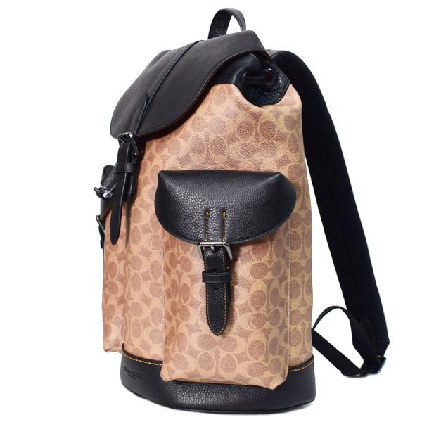 COACH コーチ メンズ バッグ コーティングキャンバス レザー  