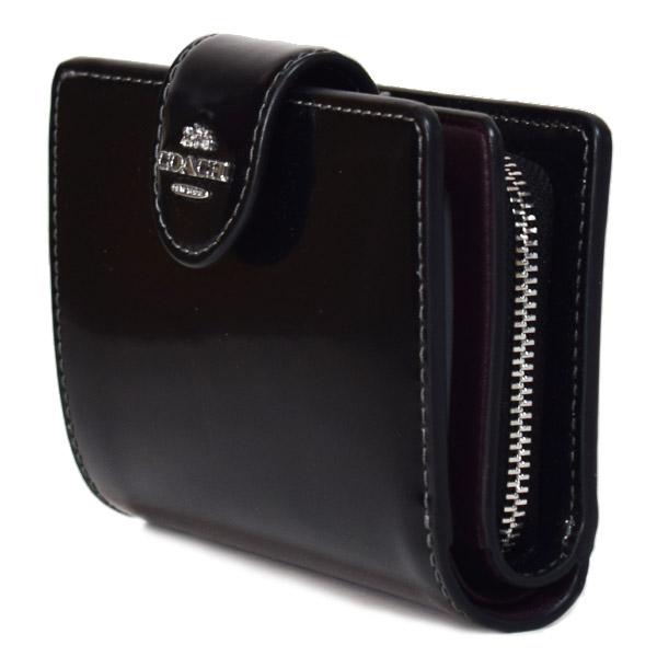 COACH（コーチ） 財布 レザー ロゴ ミディアム コーナー ジップ