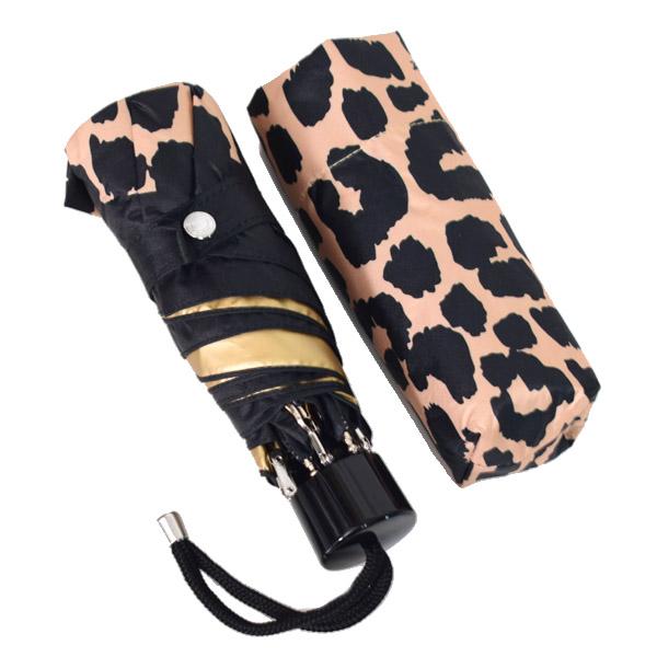 COACH（コーチ） 傘 レオパード ヒョウ柄 ロゴ ミニ UVカット99
