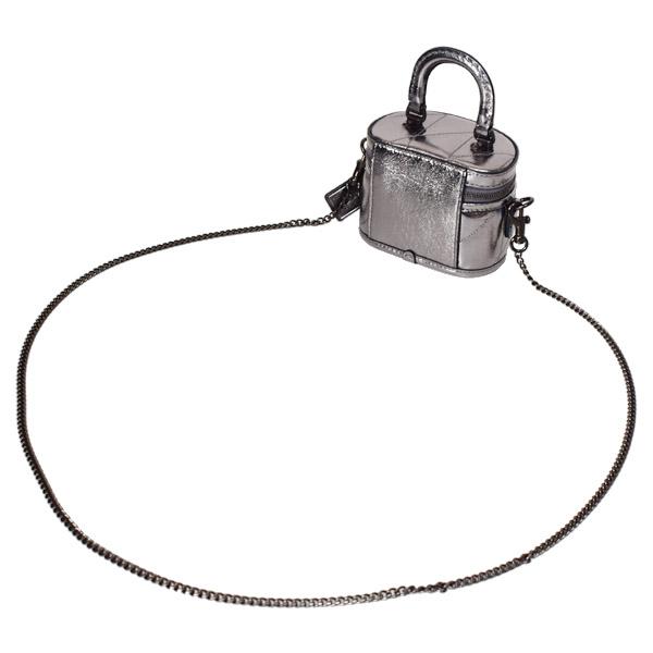 COACH（コーチ） バッグ レザー メタリック キルティング トレイル 12