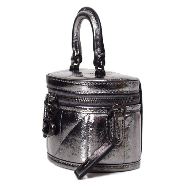 COACH（コーチ） バッグ レザー メタリック キルティング トレイル 12