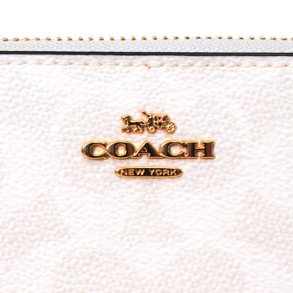 COACH（コーチ） 長財布 コーティングキャンバス レザー シグネチャー