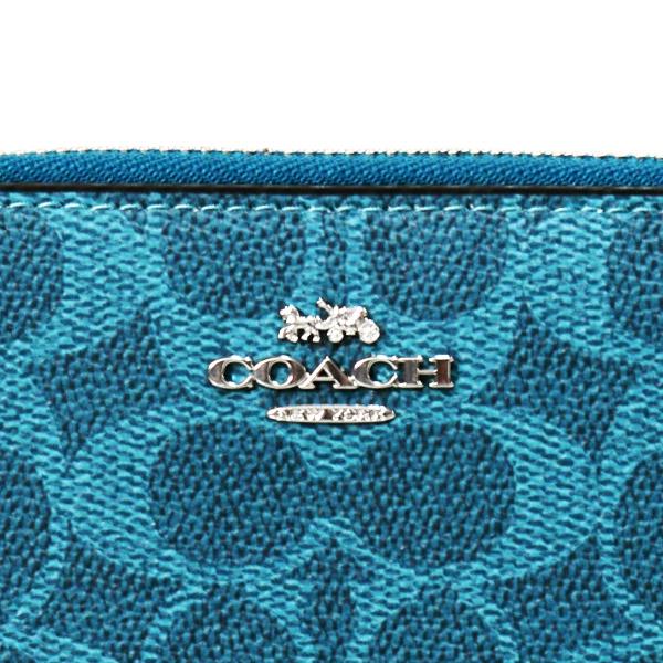 COACH（コーチ） 長財布 コーティングキャンバス レザー シグネチャー