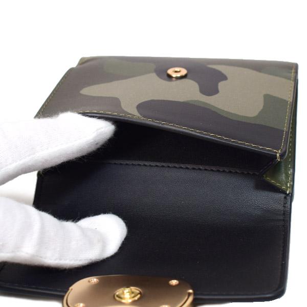 COACH（コーチ） 財布 カーフレザー カモフラ 迷彩柄 スモール