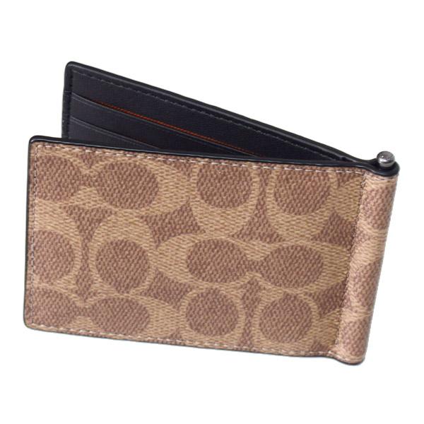 COACH（コーチ） メンズ 財布 コーティングキャンバス レザー