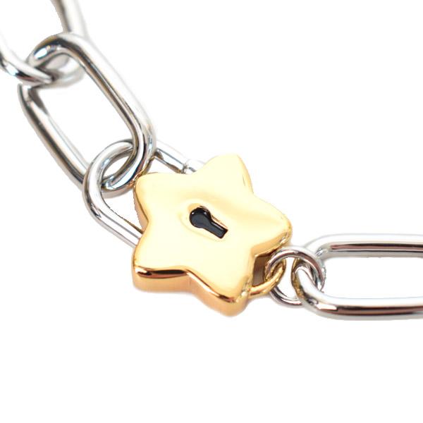 COACH（コーチ） ネックレス プレーテッドブラス スター パッド ロック