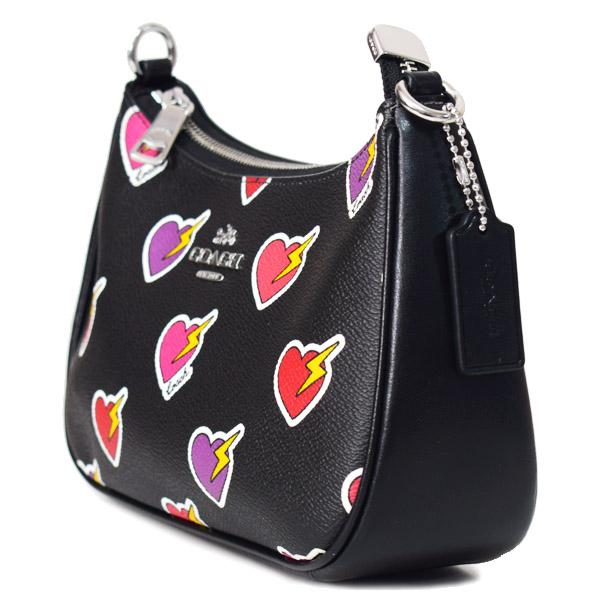COACH（コーチ） バッグ ハートボルト PVC レザー テリ ロゴ 2way