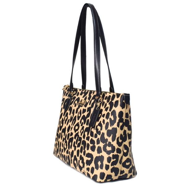COACH（コーチ） バッグ レザー レオパード ヒョウ柄 ロゴ ギャラリー