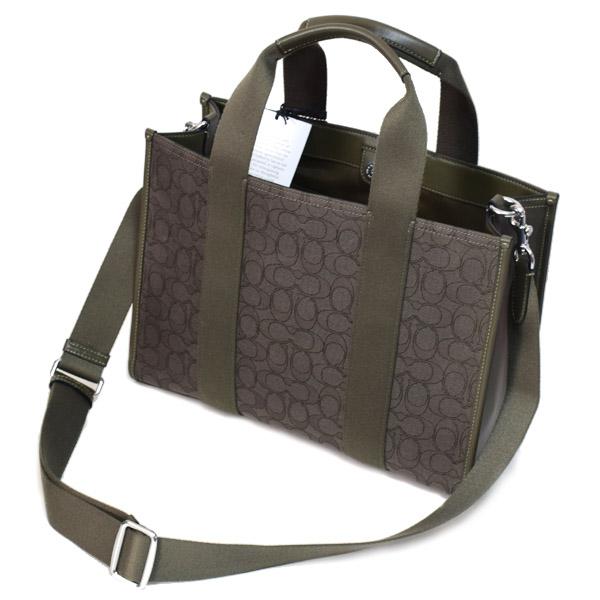 COACH（コーチ） バッグ ジャガード レザー シグネチャー スミス