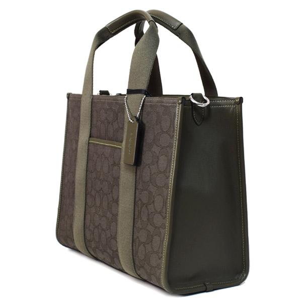 COACH（コーチ） バッグ ジャガード レザー シグネチャー スミス