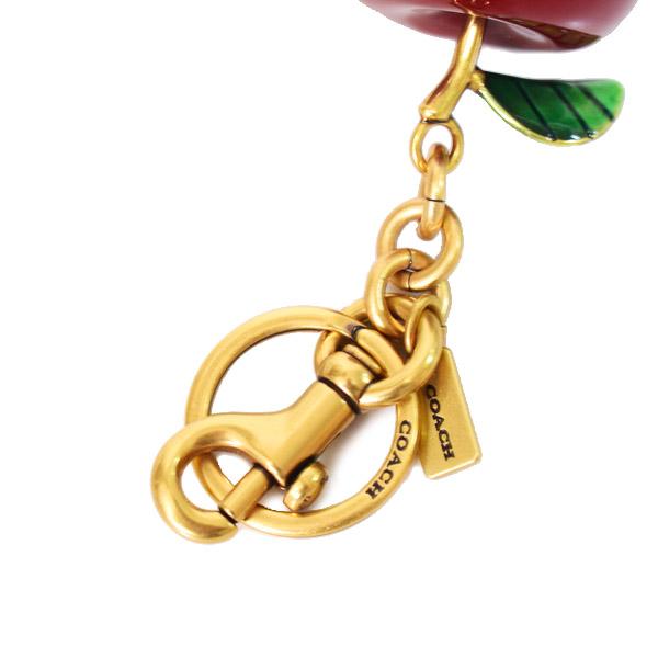COACH（コーチ） キーホルダー レジン メタル りんご アップル