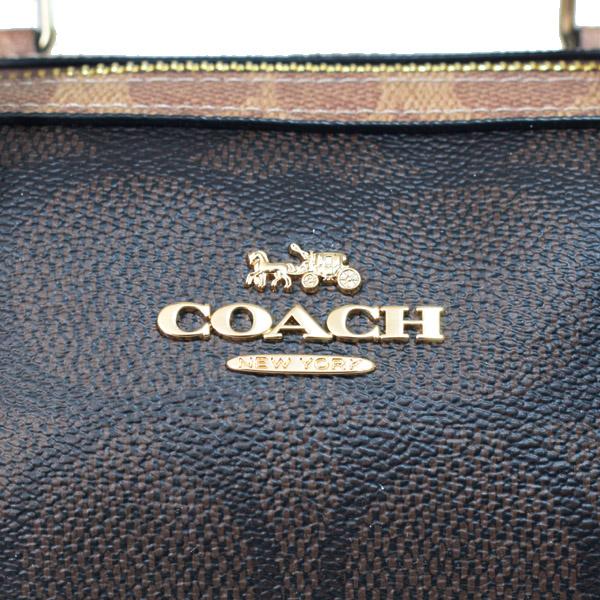 COACH（コーチ） バッグ コーティングキャンバス レザー シグネチャー