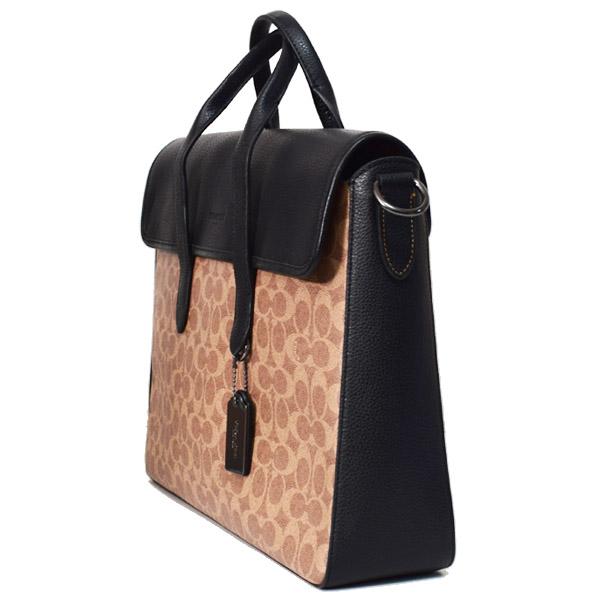 COACH（コーチ） メンズ バッグ コーティングキャンバス レザー