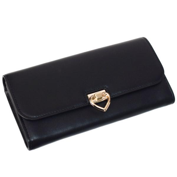 kate spade♡黒革の長財布 kate spade NEW YORK（ケイト・スペード ニューヨーク） ケイト
