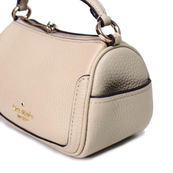 ケイトスペード バッグ katespade レザー マイクロ クロスボディー 2WAY 斜めがけ ショルダー ポシェット ハンドバッグ ライトサンド K7335