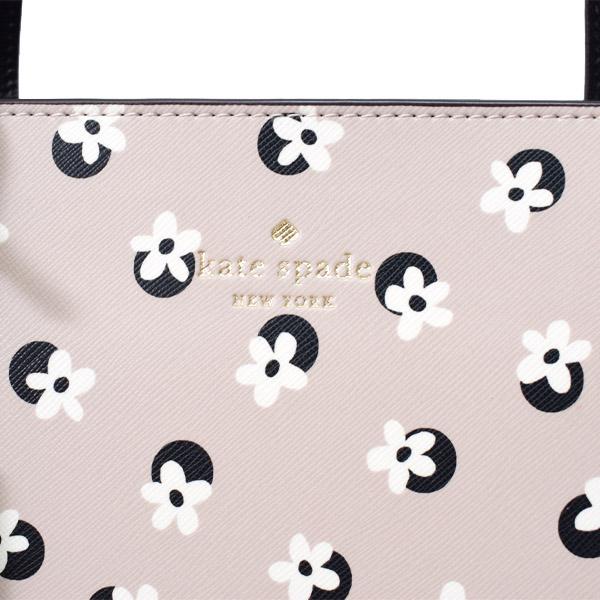 ケイトスペード バッグ katespade レザー ジェナ 花柄 フローラル ロゴ バッグチャーム付き トートバッグ ニュートラルマルチ K8149 kate spade NEW YORK（ケイト・スペード ニューヨーク） ケイト