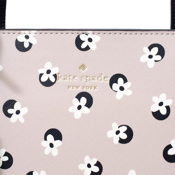 ケイトスペード バッグ katespade レザー ジェナ 花柄 フローラル ロゴ バッグチャーム付き トートバッグ ニュートラルマルチ K8149｜outlet365｜04