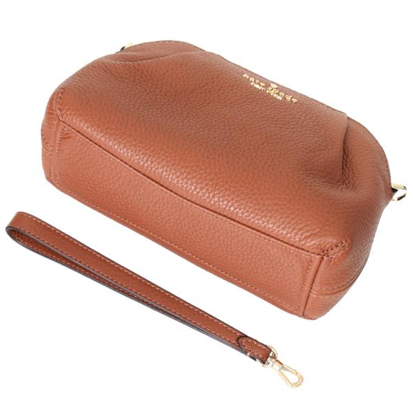 ケイトスペード バッグ katespade ぺブルレザー ダンプリン 3way リストレット クロスボディー 斜め掛け クラッチ ショルダーバッグ ウォームジンジャー KA576 kate spade NEW YORK（ケイト・スペード ニューヨーク） ケイト