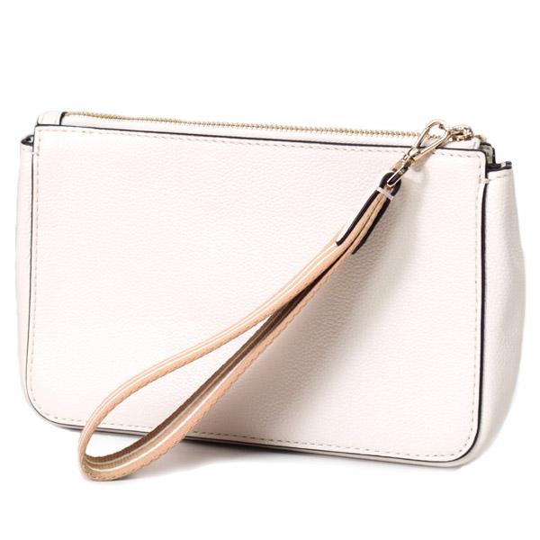 ケイトスペード バッグ katespade ぺブルレザー ロージー ミディアム フラップ リストレット 2way マルチ ポーチ クラッチ バッグ パーチメント KA650 kate spade NEW YORK（ケイト・スペード ニューヨーク） ケイト