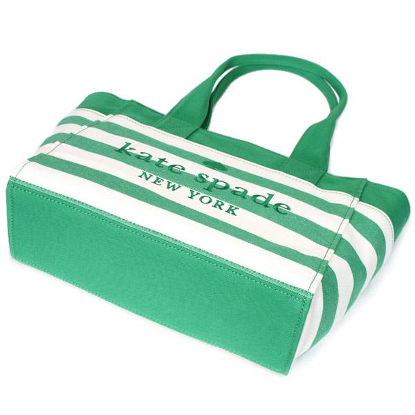 ケイトスペード バッグ katespade キャンバストート ボーダー ロゴ 