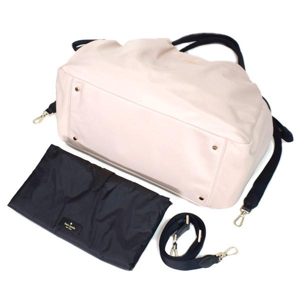 ケイトスペード　ママバッグ　おむつシート付き kate spade ナイロン 2WAY マザーズバッグ☆おむつ替えシート付 (kate