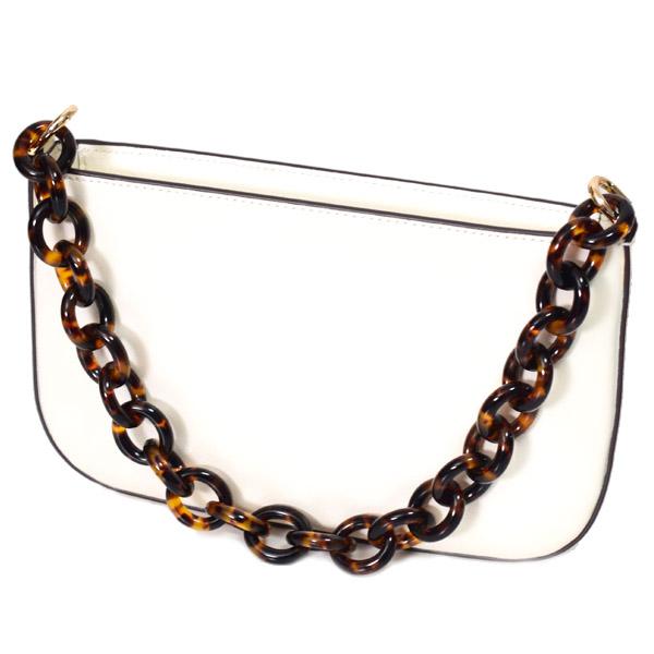 ケイトスペード バッグ katespade レザー べっ甲 レジン チェーン