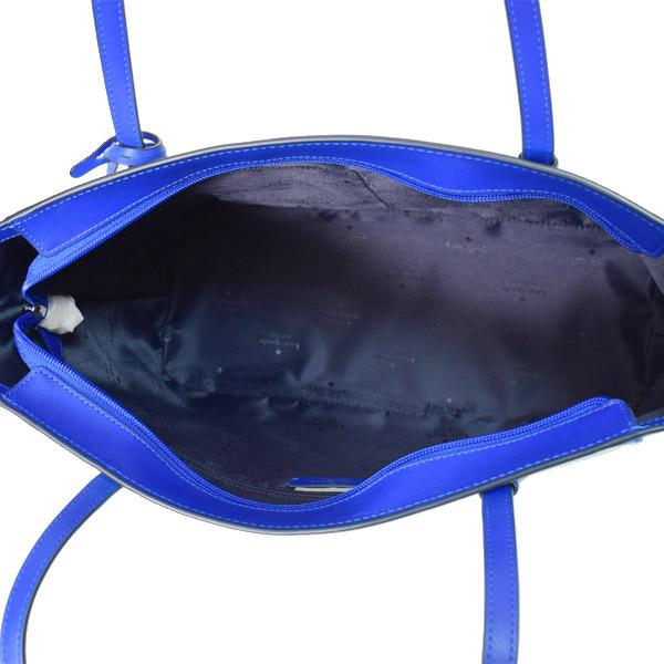 ケイトスペード バッグ katespade レザー ボーダー フィッシュ チャーム付き スカイラー ミディアム トートバッグ ブルーマルチ KG761 kate spade NEW YORK（ケイト・スペード ニューヨーク） ケイト