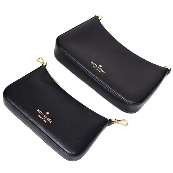 ケイトスペードニューヨーク レザー ビジュークロスボディバッグ ブラック kate spade NEW YORK（ケイト・スペード ニューヨーク） ケイト