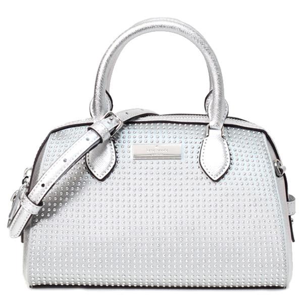 ケイトスペード バッグ katespade スタッズ ドリー レザー マディソン ダッフル 2way クロスボディ 斜め掛け ショルダー ボストン ハンドバッグ シルバーマルチ KI934 kate spade NEW YORK（ケイト・スペード ニューヨーク） ケイト