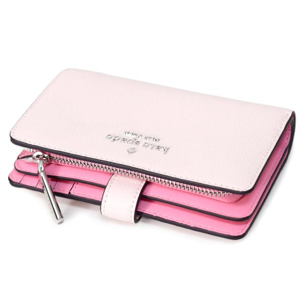 【新品】ケイトスペード KN751 財布 二つ折り財布 kate spade NEW YORK レザー ロゴ ミディアム バイフォールド ウォレット アウトレット レディース kate spade NEW YORK（ケイト・スペード ニューヨーク） ケイト