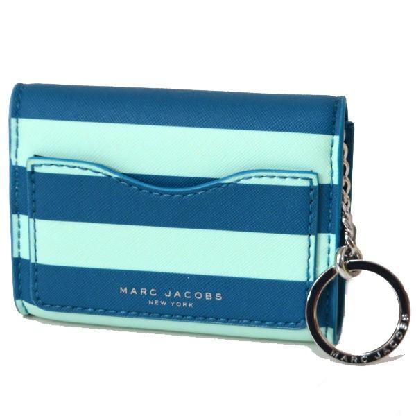 MARC JACOBS（マーク・ジェイコブス） 小銭入れ ボーダー コーティング 